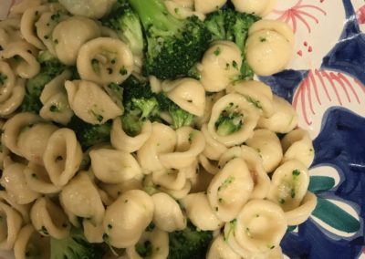 Orecchiette with broccoli & anchovies